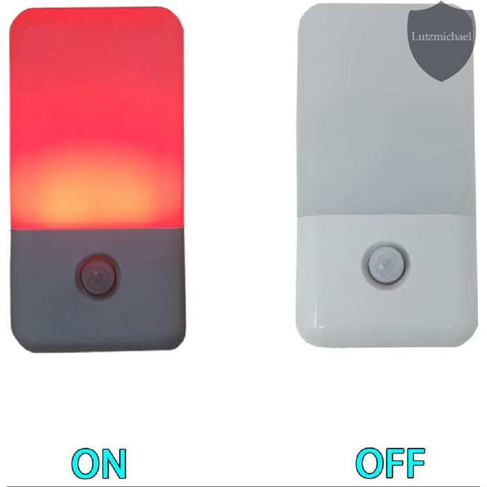 menggutong Red LED Night Light Wayfair